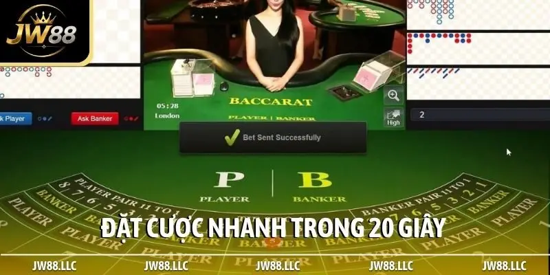 Đặt cược nhanh trong 20 giây
